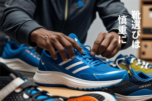 靴選びは慎重に