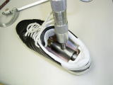靴の調整　油圧ツールの装着
